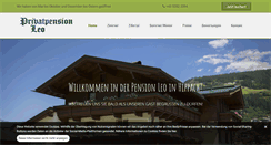 Desktop Screenshot of pension-mayrhofen.at