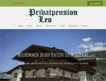 Tablet Screenshot of pension-mayrhofen.at